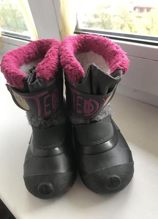 Зимові чоботи mckinley для дівчинки,розмір 231 фото