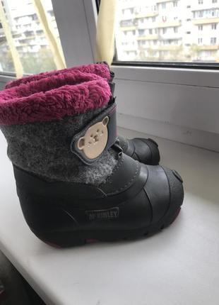 Зимові чоботи mckinley для дівчинки,розмір 232 фото