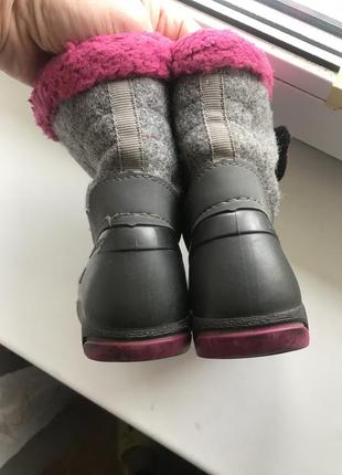 Зимові чоботи mckinley для дівчинки,розмір 234 фото