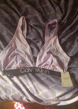 Calvin klein топ лаванда4 фото