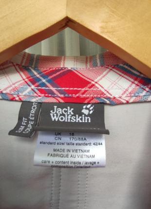 Сорочка в клітинку jack wolfskin4 фото