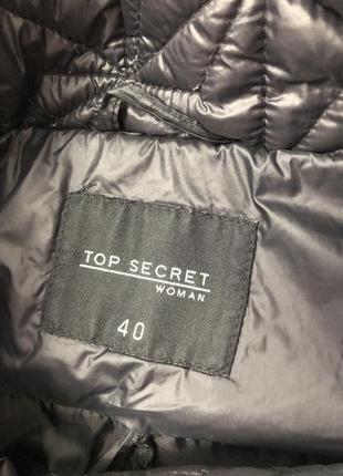 Пальто синтепон top secret , розмір 404 фото