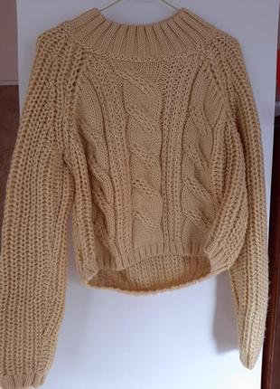 Свитер толстая вязка м