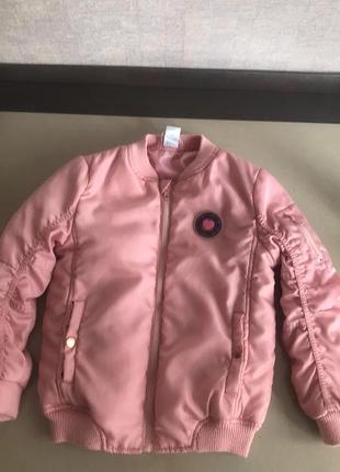 Куртка,бомбер little bunny рост 116