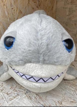 Мягкая игрушка акула 🦈 головастики глазастики животные акула