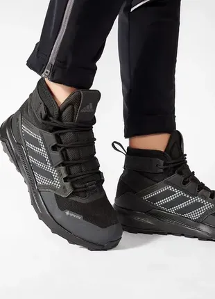 Оригінальні чоловічі черевики adidas terrex trailmaker mid gore-tex (fy2229)6 фото