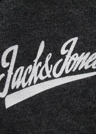 Шикарные теплые трикотажные спортивные подростковые штаны на флисе jack&jones ❄️⛄❄️7 фото