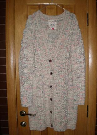 Бомбезний кардиган об,ємної в,язки falmer) oversize