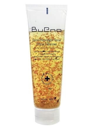 Гель для умывания с лепестками роз bueno pure rose floral