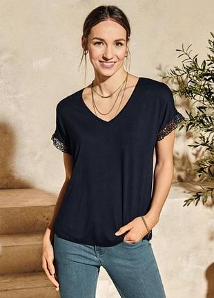 6-8/хс-с esmara очаровательная блуза нарядная футболка из 100% вискозы