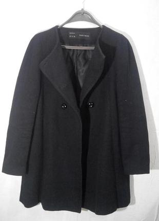 Пальто шерсть  zara
