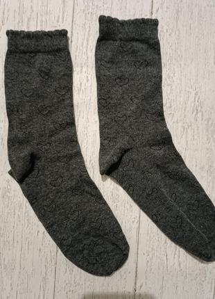 Нові носочки з сердечками для дівчинки на розмір 30-35 george2 фото