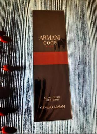 Armani code a-list 110мл оригінал армані код а ліст чоловіча туалетна вода1 фото