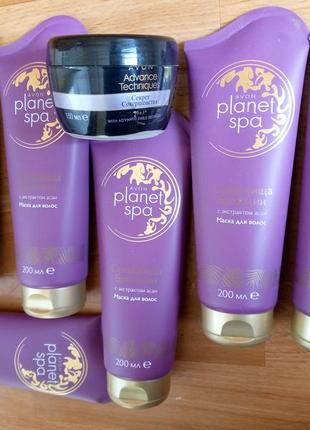 Маска для волос сокровища бразилии с экстрактом асаи planet spa