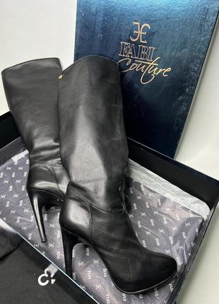 Идеальные ботинки тельчья кожа fabi