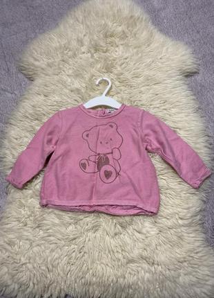 Рожевий дитячий светр для дівчинки