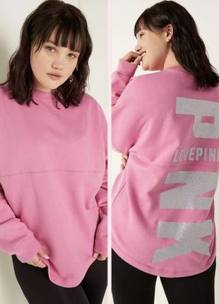 Стильний  світшот/кофта pink /victoria's secret р. l, xl, xxl.