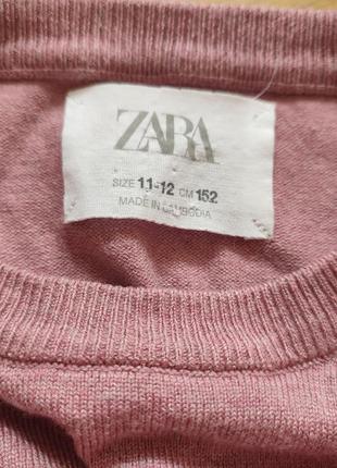 Кофта базовая свитер подростковый zara 1523 фото