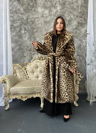 Шубка зі штучного хутра