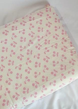 Дитяче простирадло в кроватку від народження простинь на резинці1 фото