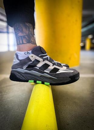 Кросівки adidas niteball grey2 фото