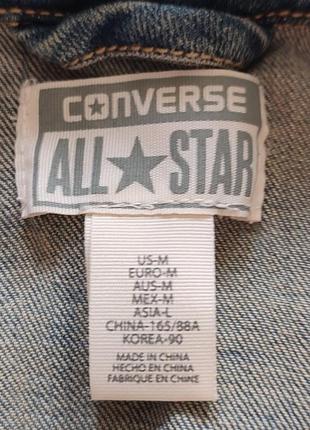 Желетка джинсова безрукавка converse m м 10 386 фото