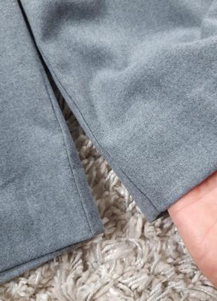 Актуальные теплые широкие штаны кюлоты с поясом ,h&m,  p. 104 фото