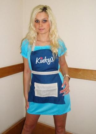 Маскарадный  костюм официантки +подарок