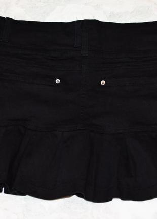 Классная джинсовая мини юбка, размер 344 фото