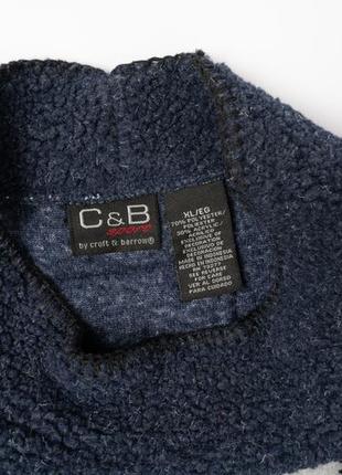 C&b by crott & barrow вінтажний флісовий пуловер3 фото