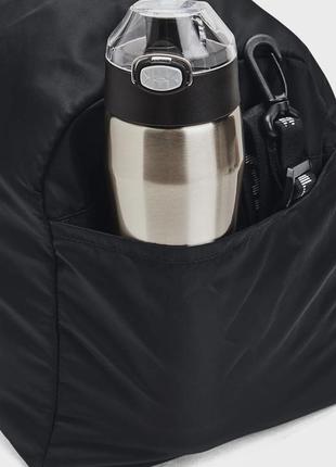 Under armour жіноча чорна спортивна сумка ua favorite duffle5 фото