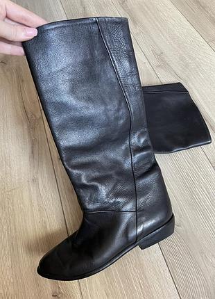 Сапоги, кожаные сапоги, ботинки