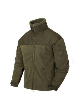 Кофта helikon флісова classic army fleece olive m