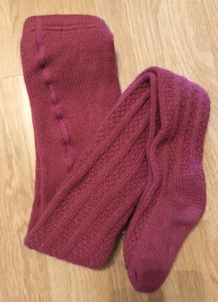 Теплі в'язані колготки