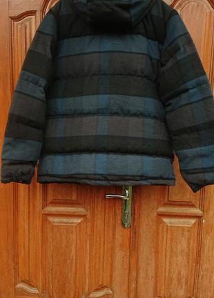 Брендовая фирменная зимняя шерстяная куртка натуральный пуховик the north face sierra down jacket,оригинал из сша,новая с бирками, размер l.2 фото