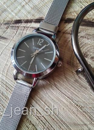 🆕 часы минималистичные, topsilver, металлические часы маленький циферблат