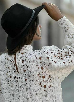 Шикарное кружевное платье h&m 9