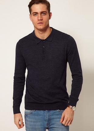 Оригінал dkny, чоловічий светр, джемпер, тонка натуральна вовна