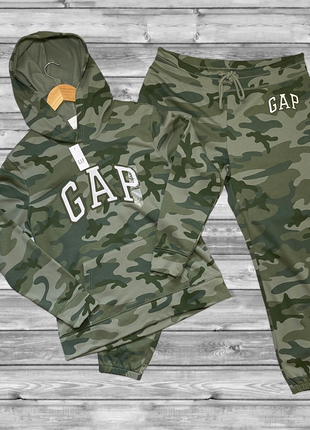 Жіночий костюм gap толстовка худі і штани gap logo fleece hoodie1 фото