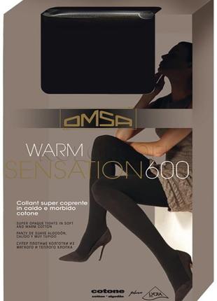 Тёплые колготки omsa warm sensation 6001 фото