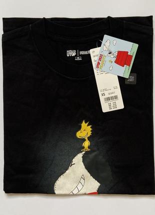 Стильная футболка с принтом peanuts, uniqlo7 фото