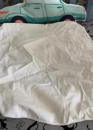 Наматрасник в детскую кроватку непромокаемый 120х606 фото