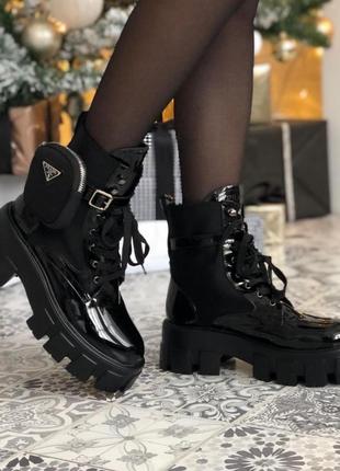 Жіночі ботінки prada женские ботинки прада