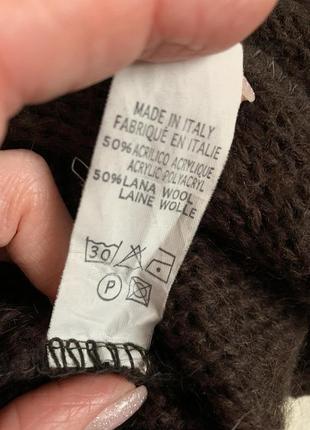 Теплий светр короткий рукав італія5 фото