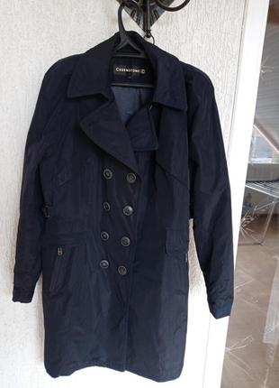 Утеплене пальто з плашівки42-44 нвроп