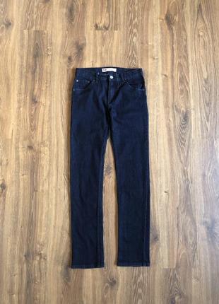 Класні темно-сині скіні джинси від levis1 фото