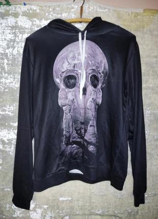 Оригінальне худі з черепом астронавтами космонавтами