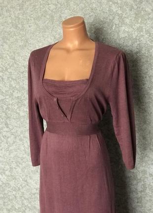 Сукня фіолетового кольору, бренд amaranto3 фото