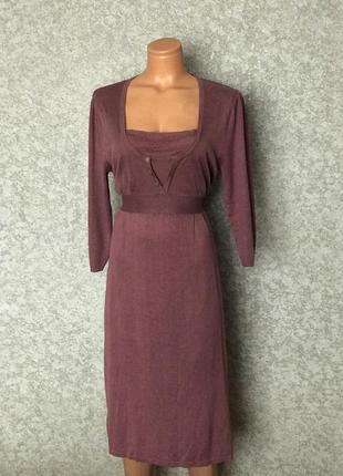 Сукня фіолетового кольору, бренд amaranto4 фото
