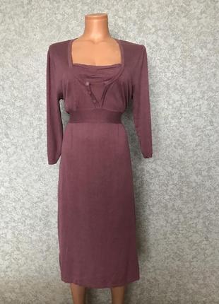 Сукня фіолетового кольору, бренд amaranto2 фото